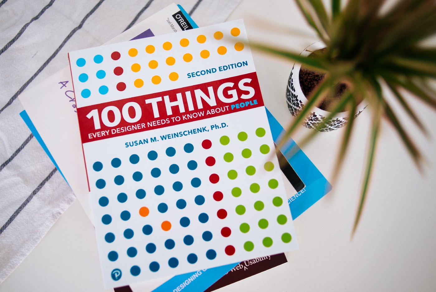 Photo of the book: “100 Things Every Designer Needs to Know About People” by Susan M. Weinschenk - courtesy of Elena Putina